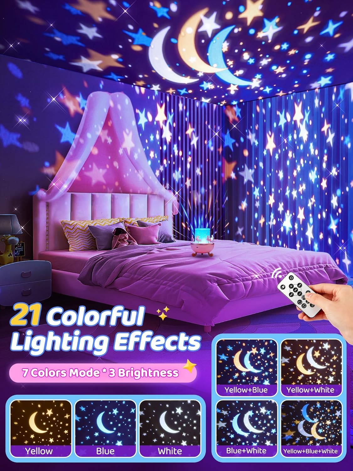 Magical Night Light Projector Lamp