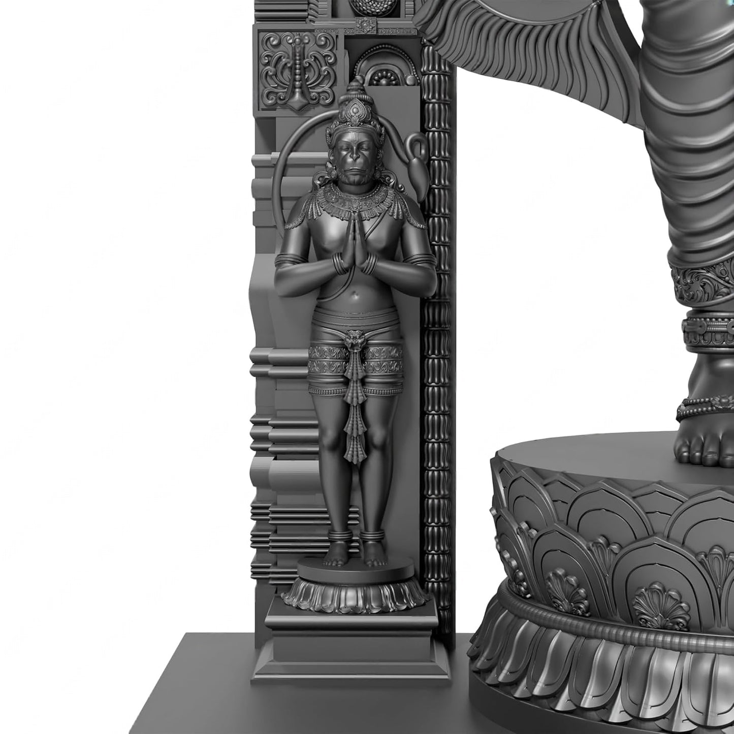 Premium Ram Lalla Murti – 4.5 Inch