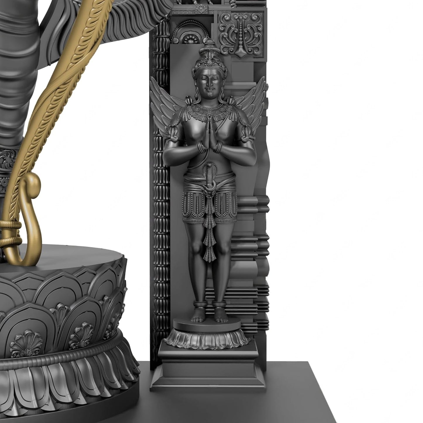 Premium Ram Lalla Murti – 4.5 Inch