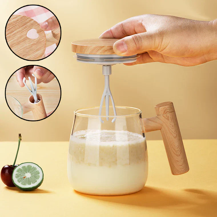 SpinSip™ Self Stirring Mug