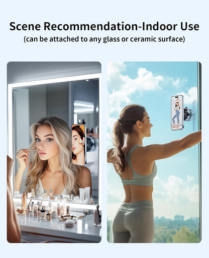 Vacuum Magnetic Suction Cup Phone Holder Mount