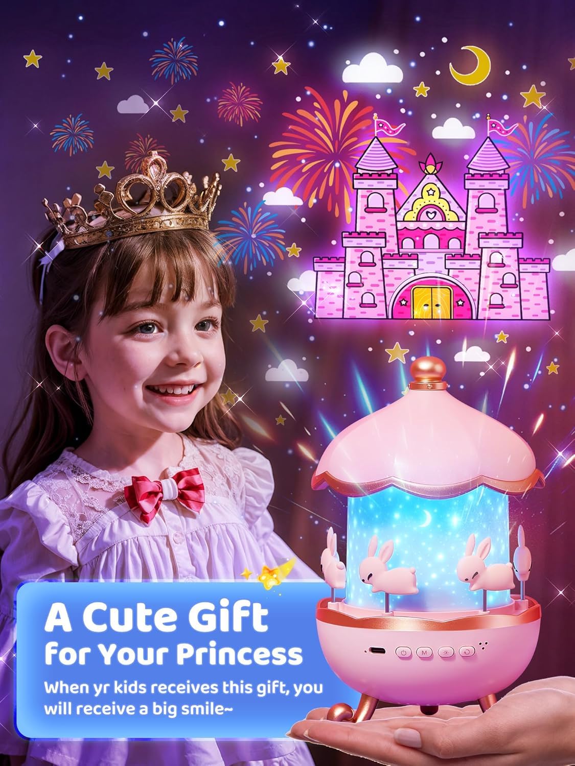 Magical Night Light Projector Lamp