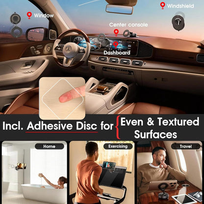 Vacuum Magnetic Suction Cup Phone Holder Mount