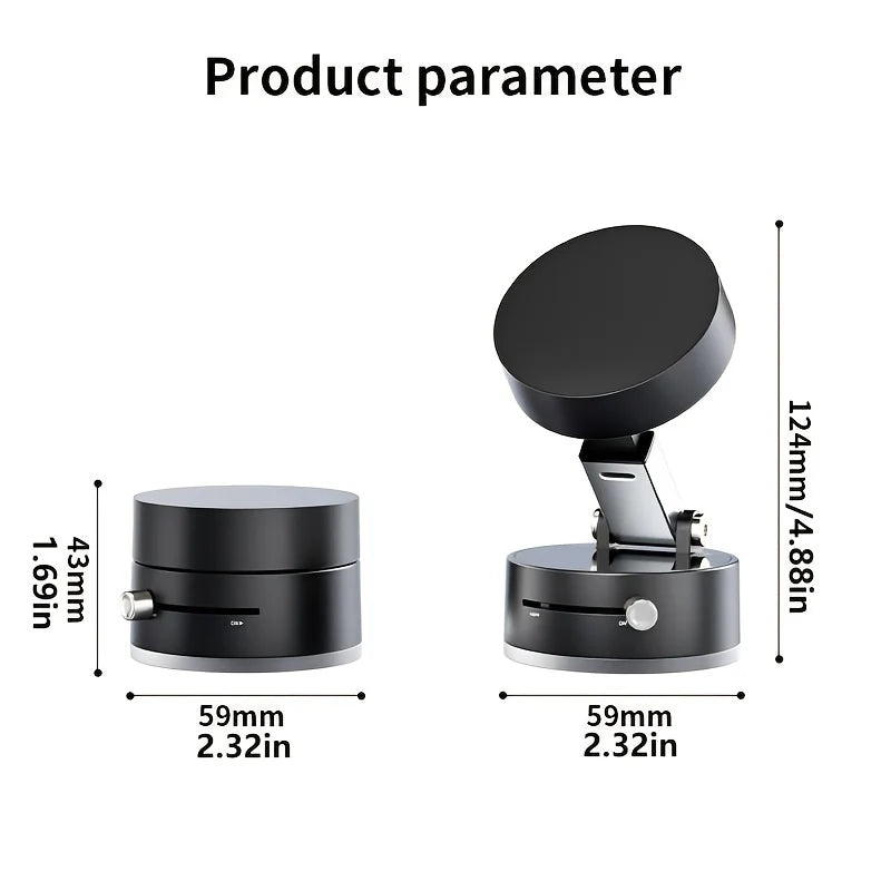 Vacuum Magnetic Phone Holder