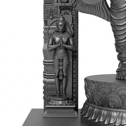 Premium Ram Lalla Murti – 4.5 Inch