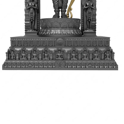 Premium Ram Lalla Murti – 4.5 Inch