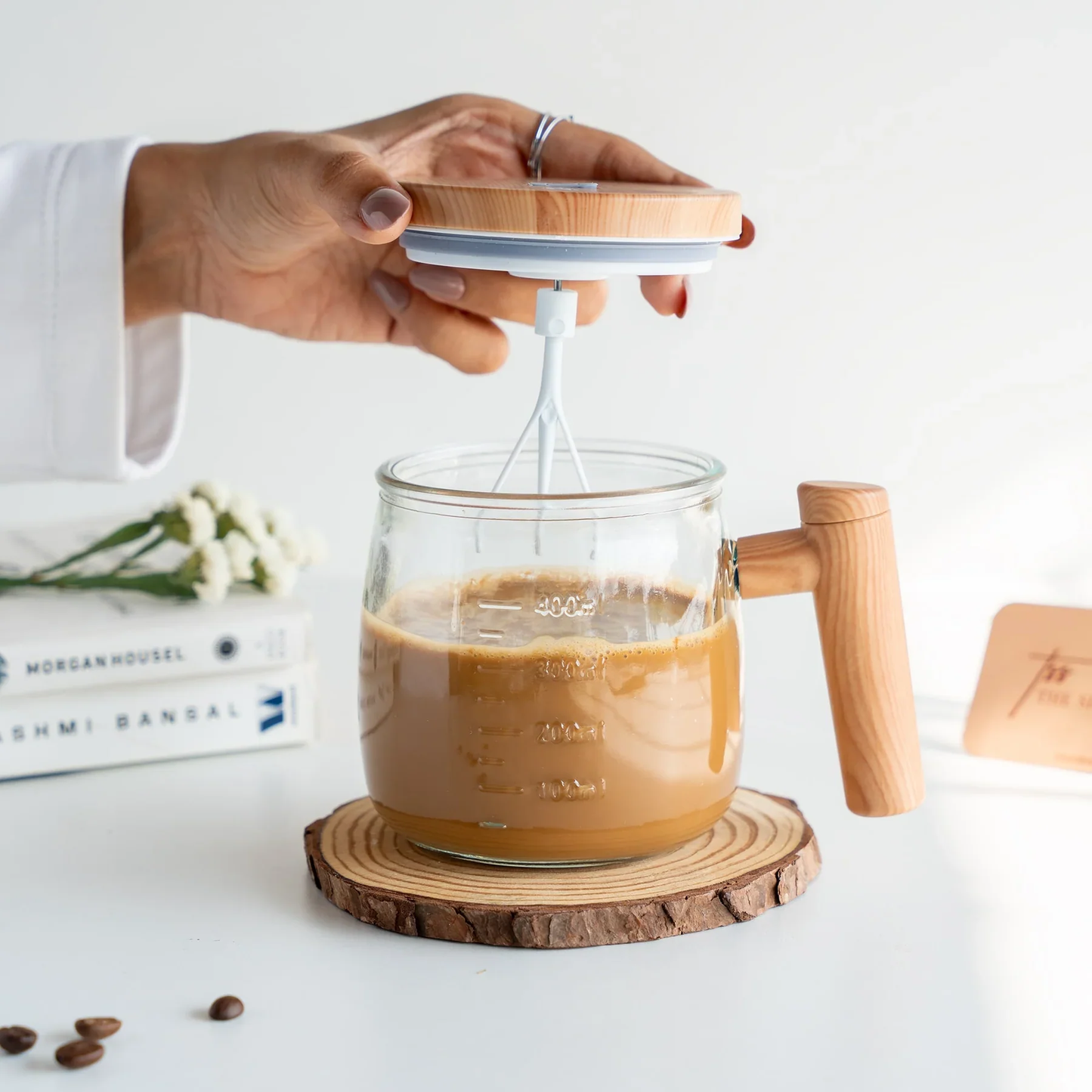 SpinSip™ Self Stirring Mug