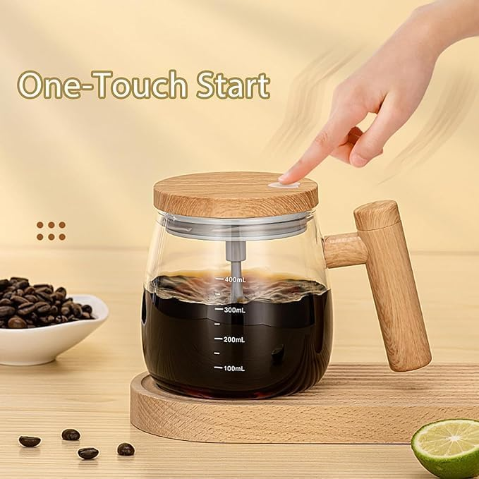 SpinSip™ Self Stirring Mug