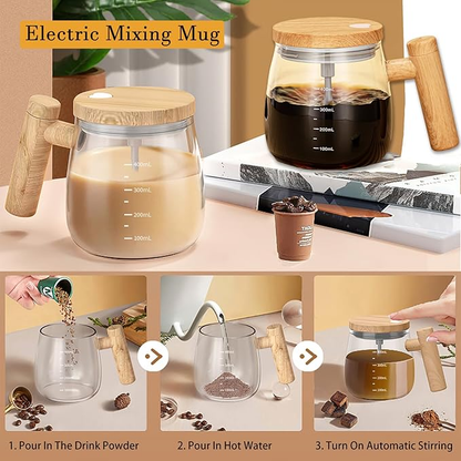 SpinSip™ Self Stirring Mug